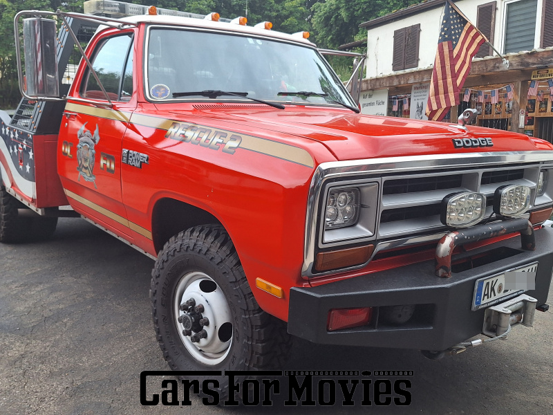 CarsForMovies | Dodge W350 Fire Rescue 1986 USA Rot Rot Einsatzfahrzeug Feuerwehrfahrzeug West Rheinland-Pfalz 7128 